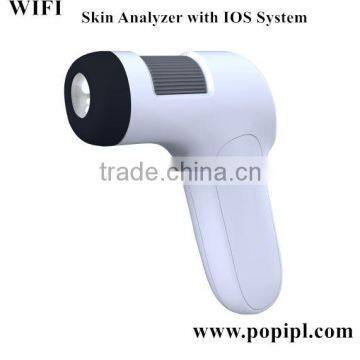 Newest products skin analyzer with APP skin test machine Portable beautiful with handheld Design