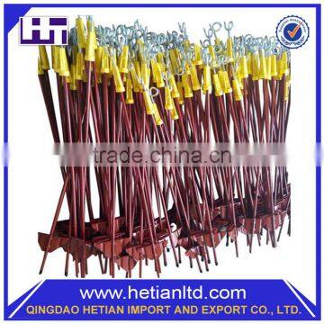 Electric Pigtail Fencing Post With Strong Step