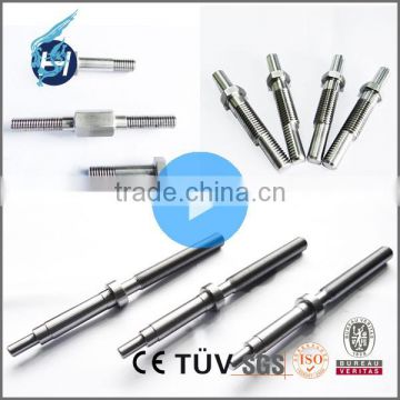 ISO 9001 OEM/ODM Alibaba Gold Supplier Customized High Precision Machining Steel Rod With External Screw Thread