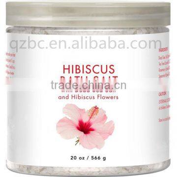 OEM/ODM Hibiscus Flower Bath Salt, Anti Aging