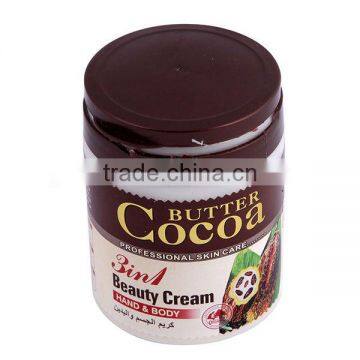 Butter Cocoa hand and body lotion make skin whitening and shining lotion arganic wolesale