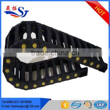 Engineering Machine Flex Drag Chain Type Plastic Cable Carrier