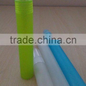 Fuzhou KL 5ml 8ml 10ml cosmetic tube atomizer recycled plastic spray bottles