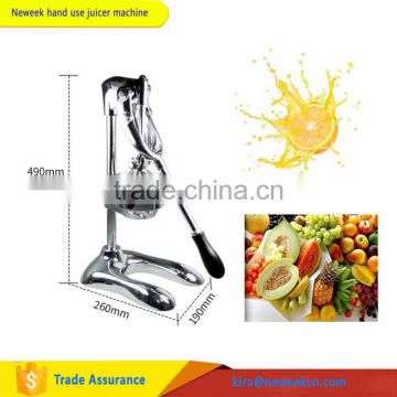 NEWEEK mini all stainless steel drink shop use pomegranate orange squeezer juice making machine