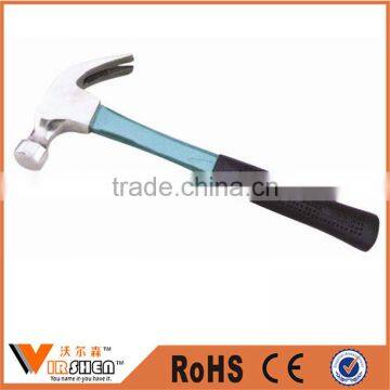 China TPR rubber handle stylish claw hammer good quality