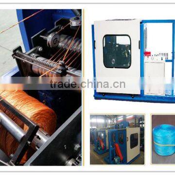 2 in 1 spool winder machine for production of rope yarns and industrial
