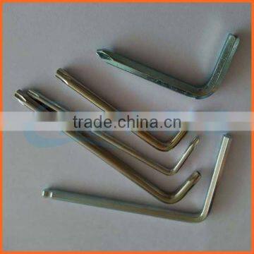 China manufacturer 9pcs hex wrench short handle