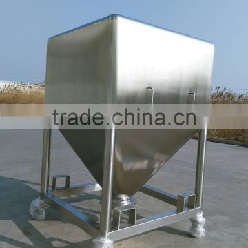 Stainless Steel transport IBC hopper for medical