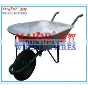 65L powder coated tray wheelbarrow WB7201 in supplying