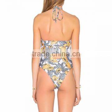 2017 Best Quality One Piece Summer Beach Swimwear photo-3
