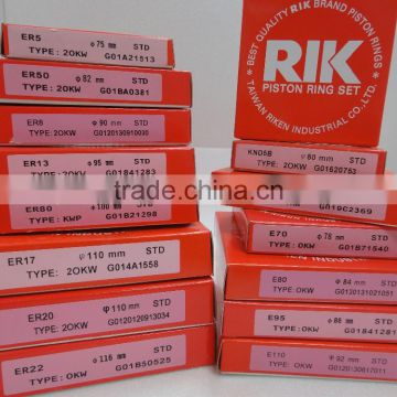 ER80 piston ring set for Kubota diesel engine parts