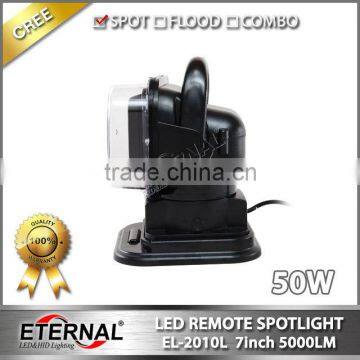 50W High Power Wireless Remote Spotlight Search Lamp for Marine Boat 4x4 Off-road Truck Emergency Vehicles photo-4