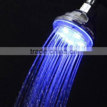 Colorful Head Home Bathroom 7 Colors Changing LED Shower Water Glow Light photo-5
