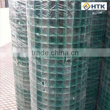 Green Vinyl Coated Welded Wire Mesh Fence photo-3