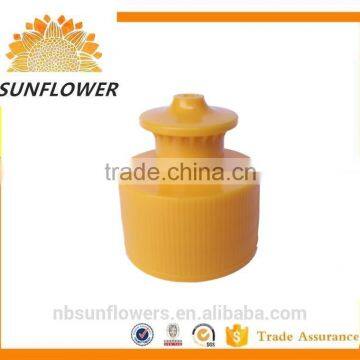 hot sale plastic water bottle push pull cap