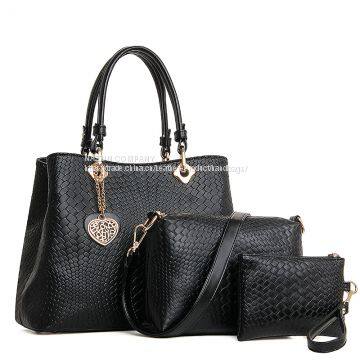 NEW 2016 Model Top Quality Woman Tote 3pcs in 1 Set Bags photo-5