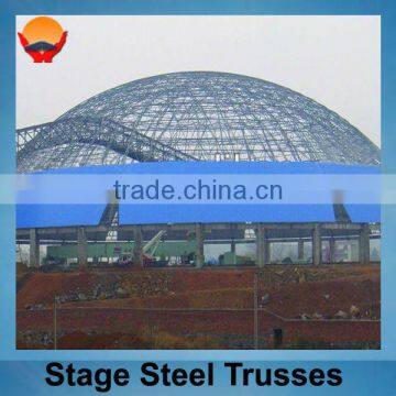 High quality prefabricated steel dome building