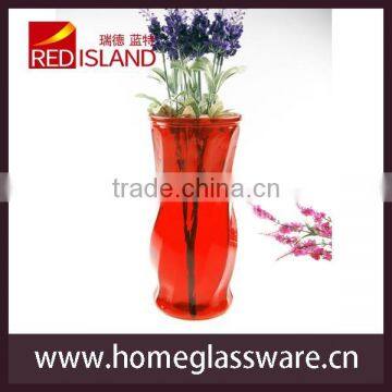 Colored Tall Glass Vases