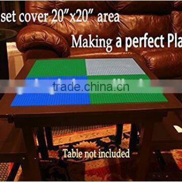 Variety Pack Compatible Building Plates With Legos and Duplo,Silicone Baseplate Mat photo-5