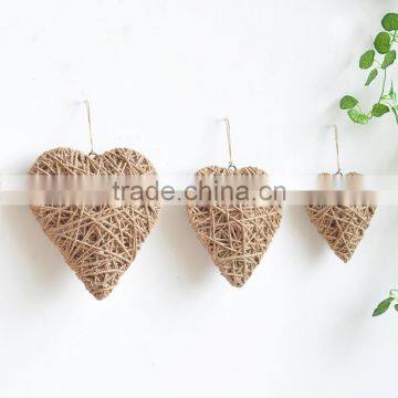 European Garden Creative Personality Wicker Bar Pendant Home Furnishing Retro Wall Mural Wall Decorations photo-3