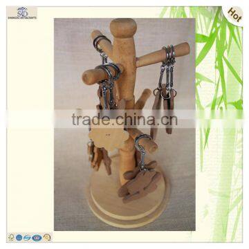 Present Hanging Pendant Unfinished Flower Animal Wooden Shapes photo-6