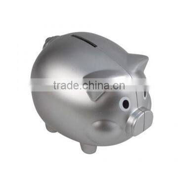 Best selling plastic piggy shape coin bank piggy bank