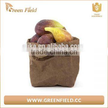 Professional Manufacture OEM Design Washable Kraft Paper Bag Food Keeper Bag photo-2