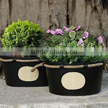 Metal Powder Coating Garden Planter