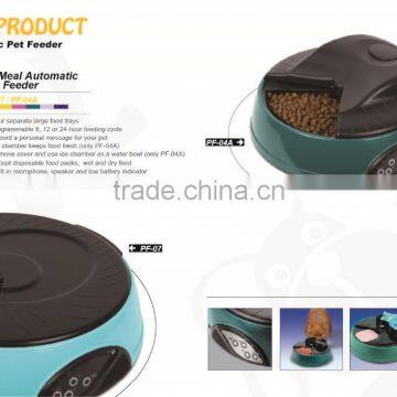 European/American Hot Trendancy Automatic Pet Feeders, 4 Meals Seperate Large Trays Automatic Pet Feeder For Wholesale photo-5
