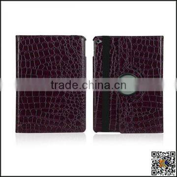 Crocodile Pattern Leather Case Flip Leather Case Protective Whirl Covers for Ipad Air2 photo-5