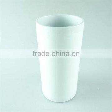 Lotion Dispenser, Toilet Brush Holder, Tumbler Accessory White Ceramic Bathroom Sanitary 3 Set photo-4