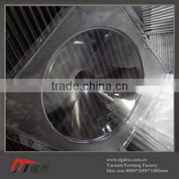 Custom Thermoformed PVC Plastic Black Cone Proofs Cover photo-4