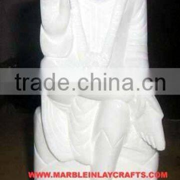 Alabaster Marble Sai Baba Statue