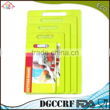 NBRSC Plastic polypropylene vegetable cutting board sala chopper chopping block