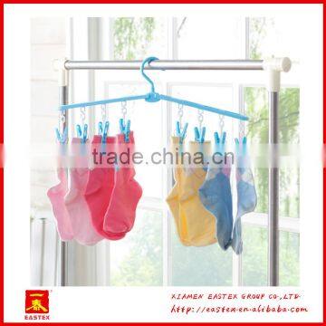 Multifunctional and Adjustable Folding Clothes Hanger Rack photo-5