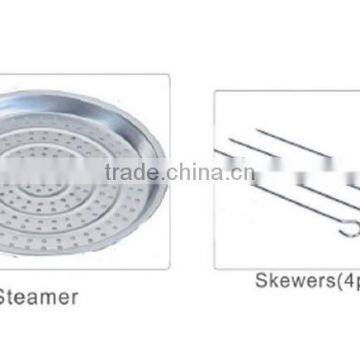 Halogen Oven Accessories Extender Ring/Frying Pan/Steamer/Skewers. H0120 photo-2
