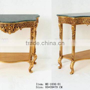 Small Size Console Table Furniture Living Room Set With Mirror Art photo-2