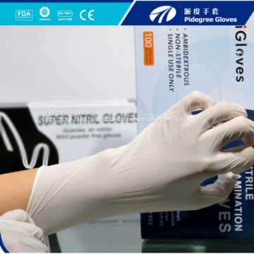 Blue Nitrile Gloves Disposable Nitrile Medical Examination Gloves Powder Free photo-2