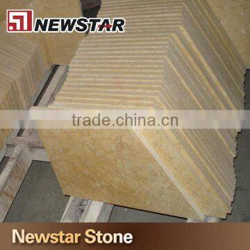 Newstar Best Quality Sunny Yellow Marble Stone Floor Tile photo-4