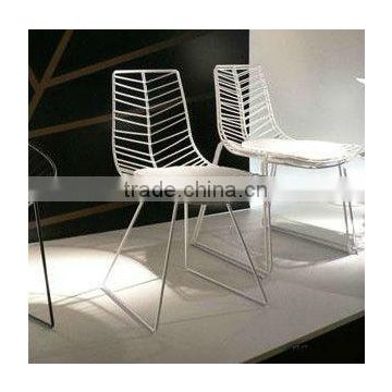 Powder coating wire outdoor chair