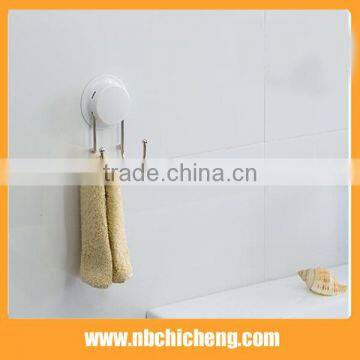 Wall Mounted Bathroom Shower Hook Plastic Bath Hooks photo-3