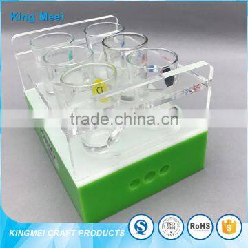 Custom Acrylic Desktop Serving Tray Wine Stand Display photo-4