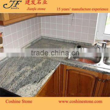 The popular Kitchen granite Countertop China Juparana granite countertop