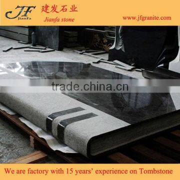 Small Blank Sample Book Shape Design Tombstone photo-3