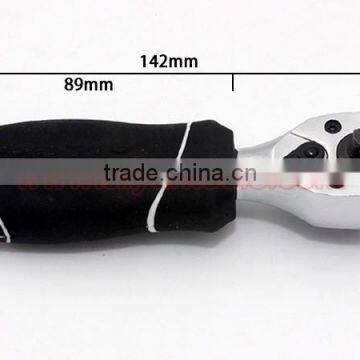 1/4" 3/8" Dual Purpose Ratchet Wrenches Combination Wrench Adjustable Two-way photo-3