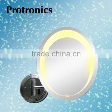 B/O LED Lighted Oval Wall Mounted Mirror