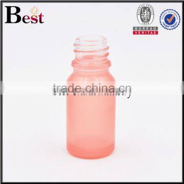 10ml Pink Empty Personal Care Perfume Essential Oil Glass Bottle Manufacturer Mexico Golden Aluminum Dropper Cosmetics Wholesale photo-4