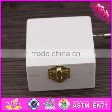 Handmade Hand Crank Cartoon Wooden Metal Music Box W07B032-S photo-3