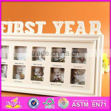2016 Wholesale Fashion Kids Wooden Decorative Photo Frame W09A044 photo-6