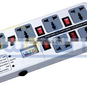 S10238 Power Strip Surge Protector 6 Outlets 6ft Extension Cord Socket photo-2